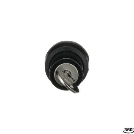 ABB M2SSK4-101 Schlüsselschalter, Schwarzer Kunststoff, Schlüssel Code 455