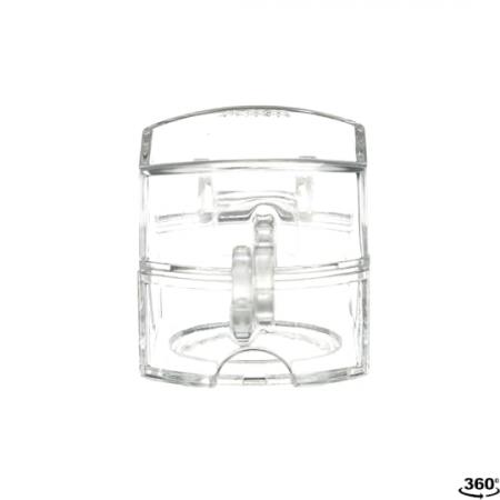 ABB MA1-8153 Abschliessvorrichtung, Verriegelbare Abdeckung für Drucktaster, Wahlschalter, transparent