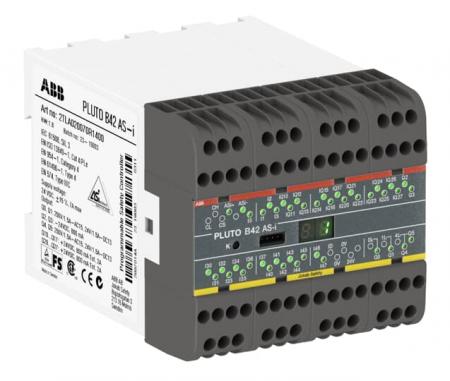 ABB Pluto B42 AS-i Sicherheits-SPS 20 Eingänge, 16 Ein-/Ausgangsklemmen 6 Sicherheitsausgänge