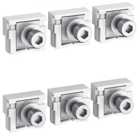 ABB LL146-40 Anschlussstücke, 4-polig, für AF116 ... AF146, 1Satz, 8 Stück