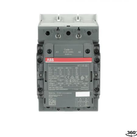 ABB AF116-30-22-11 Schütz, 55 kW, 24-60 V 50/60 Hz / 20-60 V DC, Kabelkäfigklemmen-Anschluss