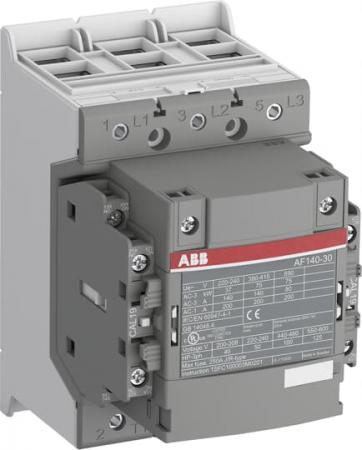 ABB AF140-30-22-13 Schütz, 75 kW, 100-250 V 50/60 Hz / DC, Hiko: 2S+2Ö Kabelkäfigklemmen-Anschluss