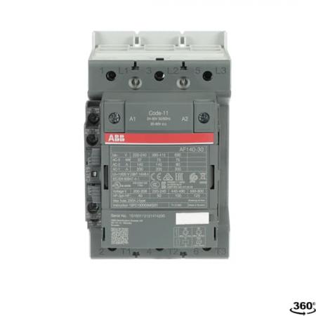 ABB AF140-30-11-11 Schütz, 75 kW, 24-60 V 50/60 Hz / 20-60 V DC, Hiko: 1S+1Ö Kabelkäfigklemmen-Anschluss