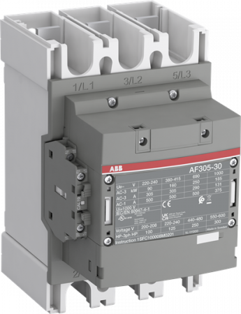 ABB AF305-30-11-11 Schütz, 160 kW, 24-60 V 50/60 Hz / 20-60 V DC
