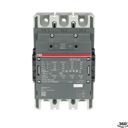 ABB AF370-30-22-13 Schütz, 200 kW, 100-250 V 50/60 Hz / DC