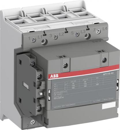 ABB AF116-40-22-13 Schütz, 4-polig, 100-250 V 50/60Hz / DC, Kabelkäfigklemmen-Anschluss