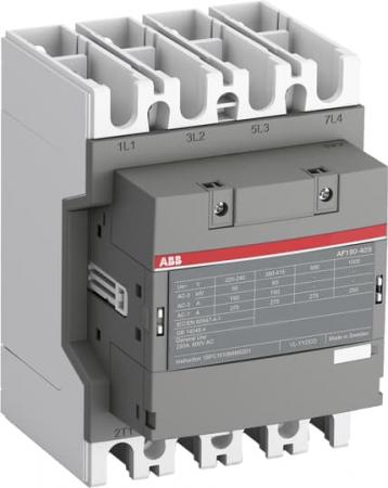 ABB AF190-40-00-11 Schütz, 4-polig, 24-60 V 50/60 Hz / 20-60 V DC, Schienenanschlüsse
