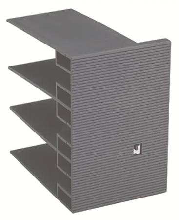 ABB LT370-40L Klemmenabdeckung, lang, für AF265...AF370 mit Kabelschuhen, 4-polig
