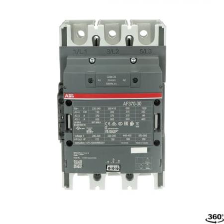 ABB AF370-30-11-34 Schütz, 200 kW, 250-500 V 50/60 Hz / DC, integr. SPS-Schnittstelle
