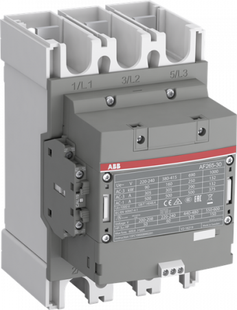 ABB AF265-30-22-34 Schütz, 132 kW, 250-500 V 50/60 Hz / DC, integr. SPS-Schnittstelle