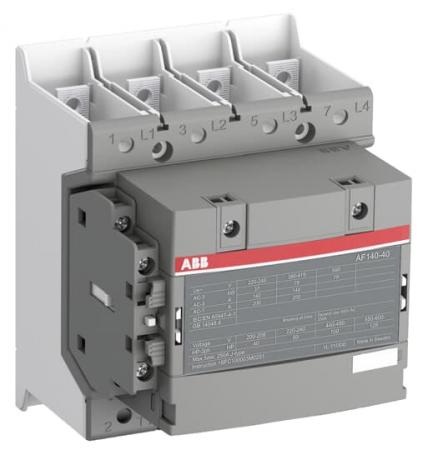 ABB AF140-40-11B-12 Schütz, 4-polig, 48-130 V 50/60 Hz / DC, Schienenanschlüsse