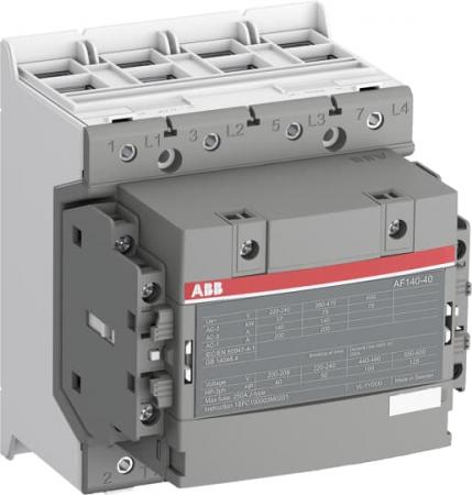 ABB AF140-40-22-13 Schütz, 4-polig, 100-250 V 50/60 Hz / DC, Kabelkäfigklemmen-Anschluss