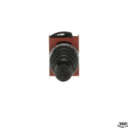 ABB P9MMN4T Joystick 4 Positionen, in allen Positionen tastend, ohne Verriegelung Gummi, schwarz