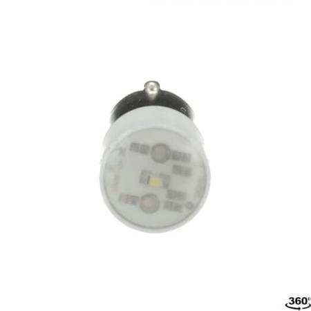 ABB BA9S24LEDB LED-Lampe weiß 24V AC/DC BA9s, für Lampenblöcke P9PDNxx + P9PDTxx Modular Metall Reihe