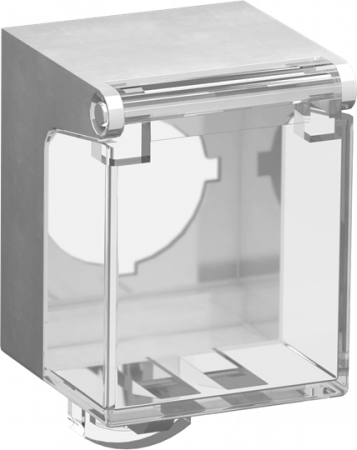 ABB P9ACRCL Schutzabdeckung abschliessbar, für Drucktaster und Wahlschalter Modular Metall Reihe