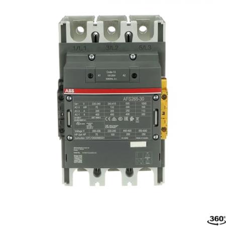 ABB AFS265-30-12-13 SafetySchütz, 132 kW, 100-250 V 50/60 Hz / DC, Hiko: 1S+2Ö, Schienenanschlüsse für Sicherheitsanwendungen