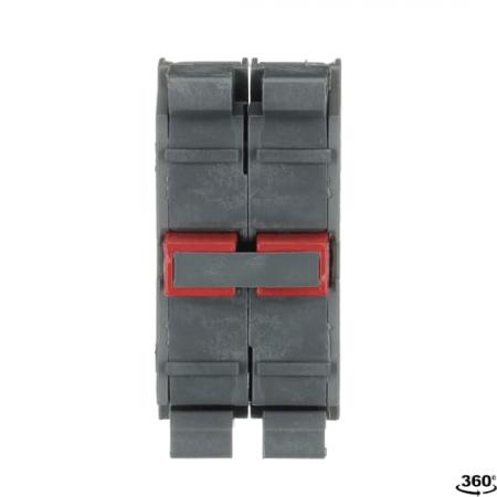 ABB MCB-02G Kontaktblock doppel vergoldet, 2 Öffner