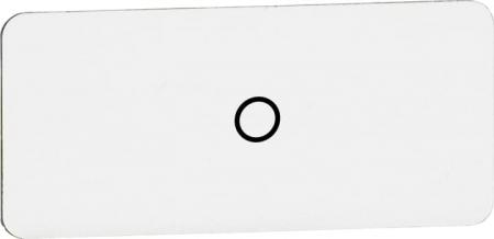 ABB MA6-1062 Beschriftungsschild O, Kunststoff alufarben für CombiLine-Modular und CombiLine-Compact