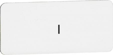 ABB MA6-1063 Beschriftungsschild I, Kunststoff alufarben für CombiLine-Modular und CombiLine-Compact