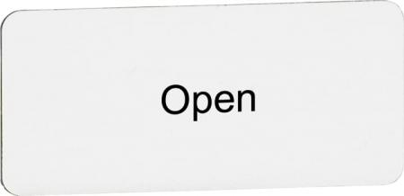 ABB MA6-1133 Texteinlage "Open", für Schalter mit 1 Schaltstellung
