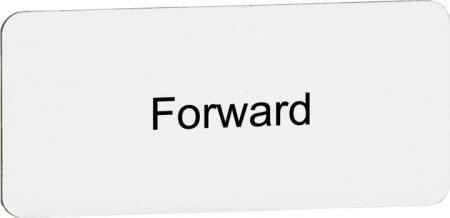 ABB MA6-1152 Texteinlage "Forward", für Schalter mit 1 Schaltstellung