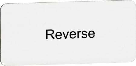 ABB MA6-1153 Texteinlage "Reverse", für Schalter mit 1 Schaltstellung
