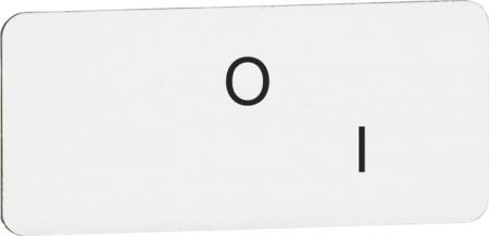 ABB MA6-1170 Texteinlage "0" / "I", für Schalter mit 2 Schaltstellungen