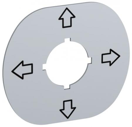ABB MA6-1193 Texteinlage "Hand"/"0"/"Auto", für Schalter mit 3 Schaltstellungen