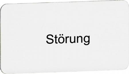ABB MA8-1112 Beschriftungsschild Störung, Kunststoff alufarben CombiLine Modular und -Compact