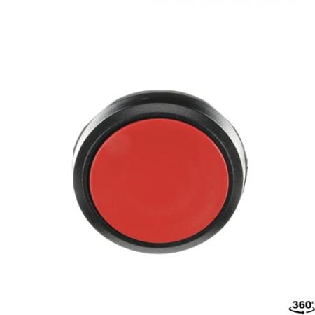 ABB KPR1-100R Rückstelltaster ohne Stössel, rot, flach, kein Text CombiLine-Modular