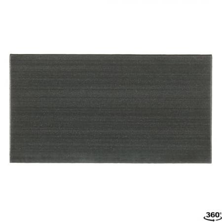 ABB KA1-8121 Beschriftungsschild, ohne Text oder Symbol, Kunststoff alufarben für Beschriftungsschildhalter KA1-8120