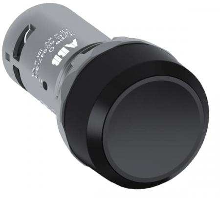 ABB CP2-10B-02 Drucktaster, rastend, flach, schwarz, 2 Öffner