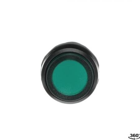 ABB CP3-12G-10 Leuchtdrucktaster grün, 1 Schließer grün hoch tastend LED 110-130V AC/DC