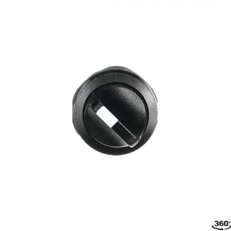 ABB C2SS1-10B-11 Wahlschalter schwarz, 2 Positionen, 1 Schließer + 1 Öffner