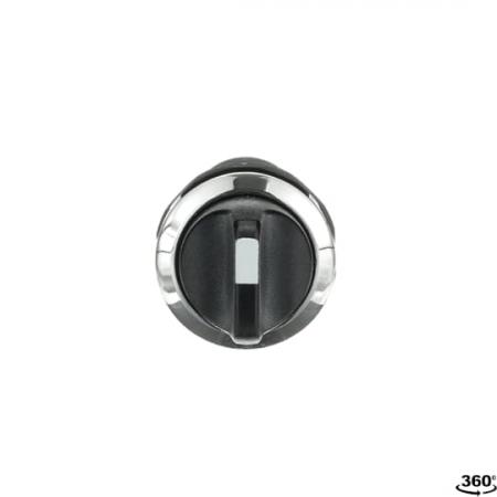 ABB C2SS1-30B-20 Wahlschalter, schwarz, 2 Positionen, 2 Schließer