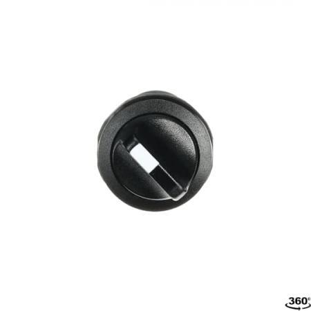 ABB C2SS2-10B-11 Wahlschalter, schwarz, 2 Positionen, 1 Schließer + 1 Öffner