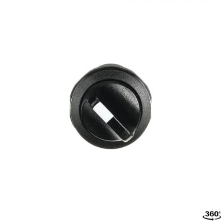 ABB C3SS7-10B-20 Wahlschalter, schwarz, 3 Positionen, 2 Schließer Rückstellung von A nach B