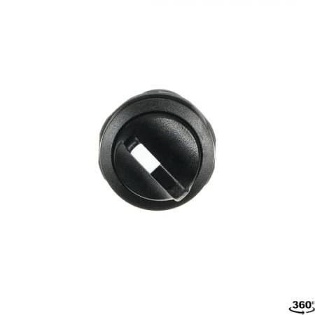 ABB C3SS7-10B-11 Wahlschalter, schwarz, 3 Positionen, 1 Schließer + 1 Öffner
