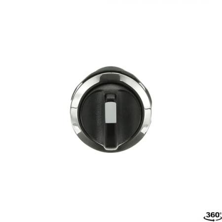 ABB C3SS7-30B-20 Wahlschalter, schwarz, 3 Positionen, 2 Schließer