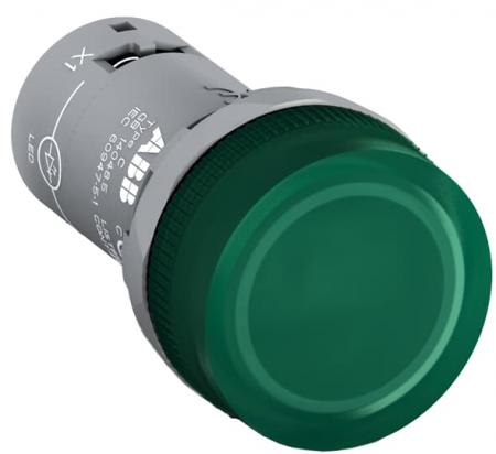 ABB CL2-623G Meldeleuchte Kompakt, grün 230VAC, mit fest integrierter LED ABB CombiLine Compact 2.Generation