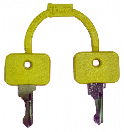 ABB P9ACC33 Ersatzschlüssel mit Schlüssel-, code 33, Metall Reihe, 1 Set=2 Stück