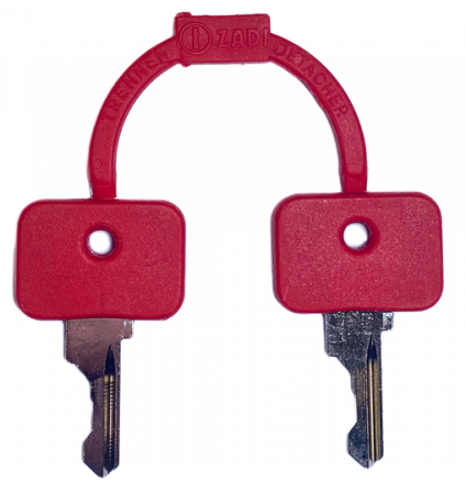 ABB P9ACC37 Ersatzschlüssel mit Schlüssel-, code 37, Metall Reihe, 1 Set=2 Stück
