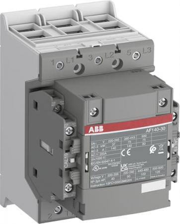 ABB AF140-30-22-43 Schütz, 75 kW, 220-240 V 50/60 Hz, Kabelkäfigklemmen-Anschluss fast operation coil