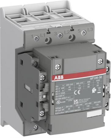 ABB AF146-30-22-42 Schütz, 75 kW, 110-120 V 50/60 Hz, Kabelkäfigklemmen-Anschluss fast operation coil
