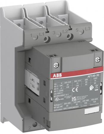 ABB AF146-30-00B-42 Schütz, 75 kW, 110-120 V 50/60 Hz, Schienenanschlüss, fast operation coil