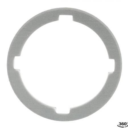 ABB Spacer Accessories Distanzring 1mm dick, Wird benötigt, wenn Kunststoffgehäuse mit rückwärtig montierten Kontaken ohne Beschriftungsschild verwendet werden