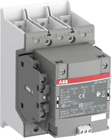 ABB AF140-30-22B-31 Schütz, 75 kW, 24-60 V 50/60 Hz / 20-60 V DC, Schienenanschlüsse
