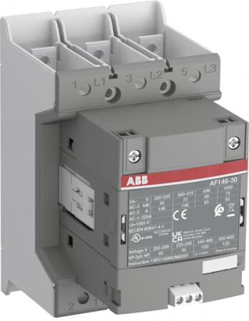 ABB AF146-30-00B-31 Schütz, 75 kW, 24-60 V 50/60 Hz / 20-60 V DC, Schienenanschlüsse