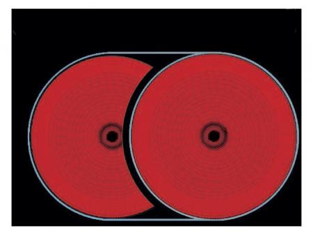 AEG TO64RA07FB 3000 Radiant Hob Glaskeramikkochfeld 60 cm autark 4 Kochzonen schwarz