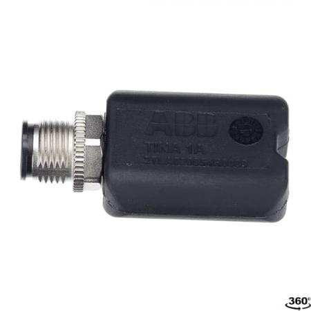 ABB Tina 1A DYNlink Adapter M12 Blindstecker für den Anschluss an TINA 4A/8A zum Einsatz in freie Sensoreingänge